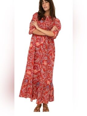 SONMER DRESS terracotta size medium